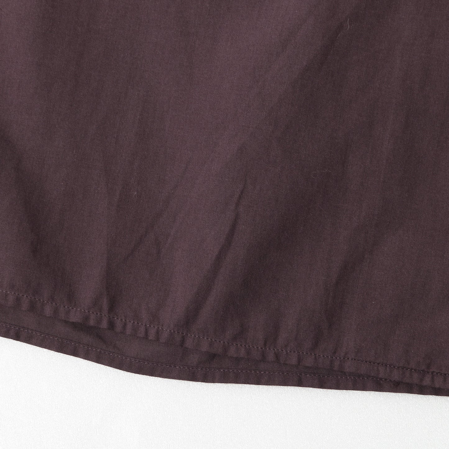 PIECE DYED WASHED COTTON SHIRT