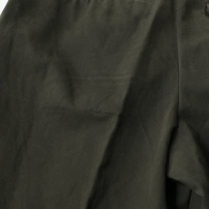 BRUSHED COTTON LINEN TROUSERS