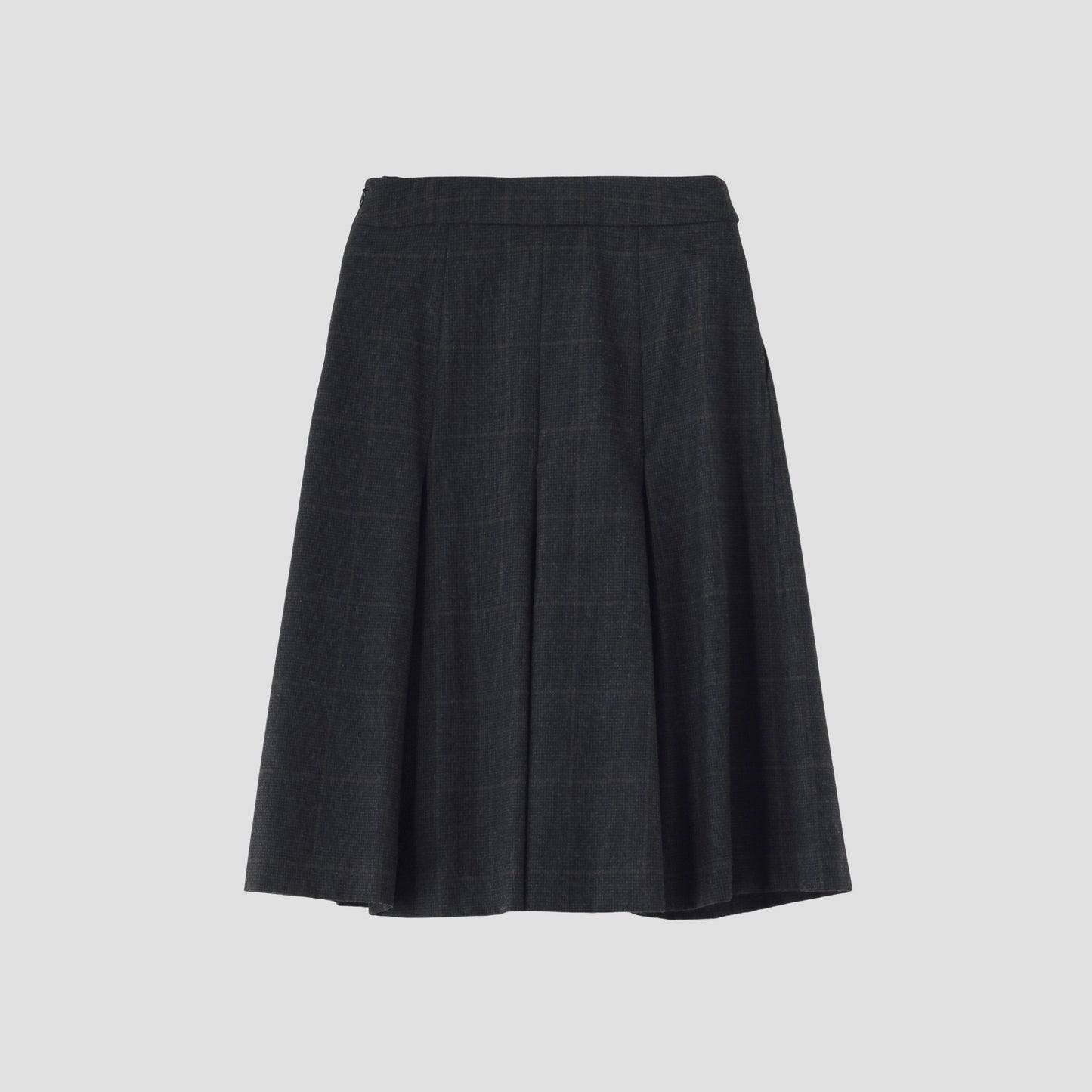 FINE WOOL FLANNEL SKIRT