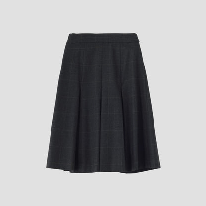 FINE WOOL FLANNEL SKIRT