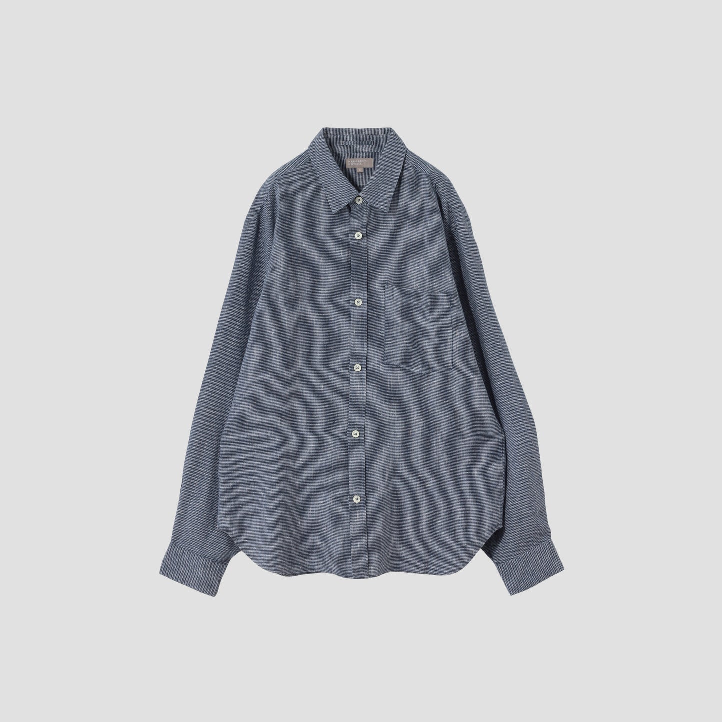 GRAPH CHECK LINEN SHIRT
