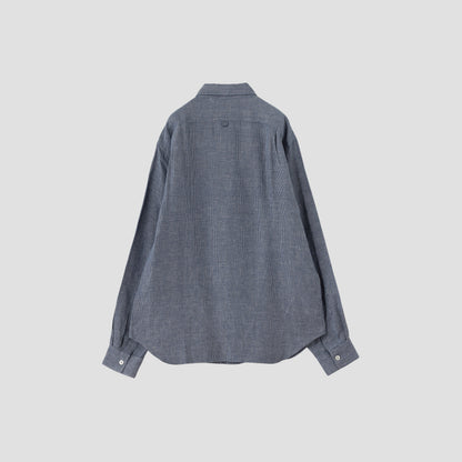 GRAPH CHECK LINEN SHIRT