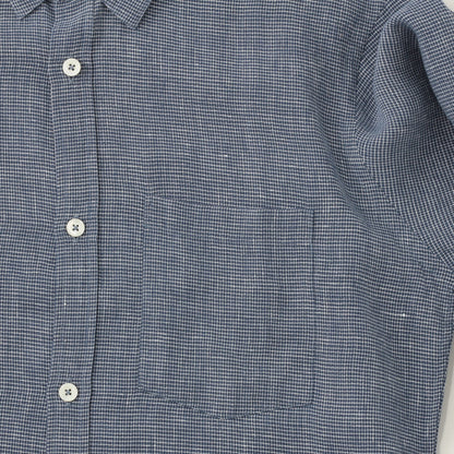 GRAPH CHECK LINEN SHIRT