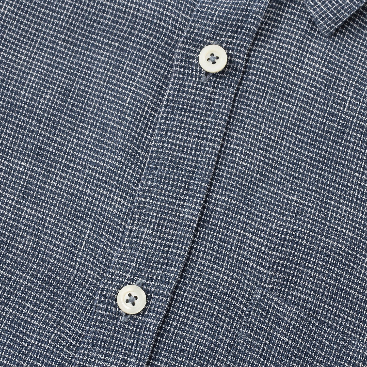 GRAPH CHECK LINEN SHIRT