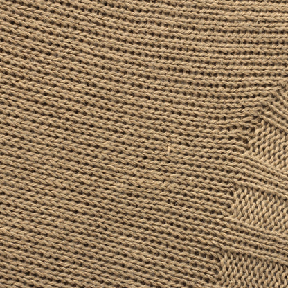 LINEN COTTON WIDE ROLL NECK KNIT