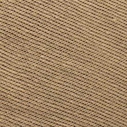 LINEN COTTON WIDE ROLL NECK KNIT