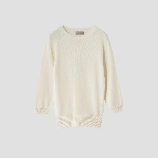 LONG SLEEVE CREW NECK KNIT