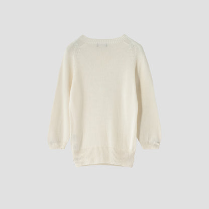 LONG SLEEVE CREW NECK KNIT