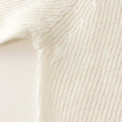 LONG SLEEVE CREW NECK KNIT