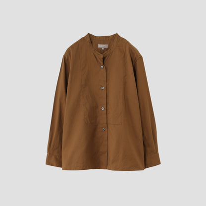 COTTON SILK OXFORD SHIRT