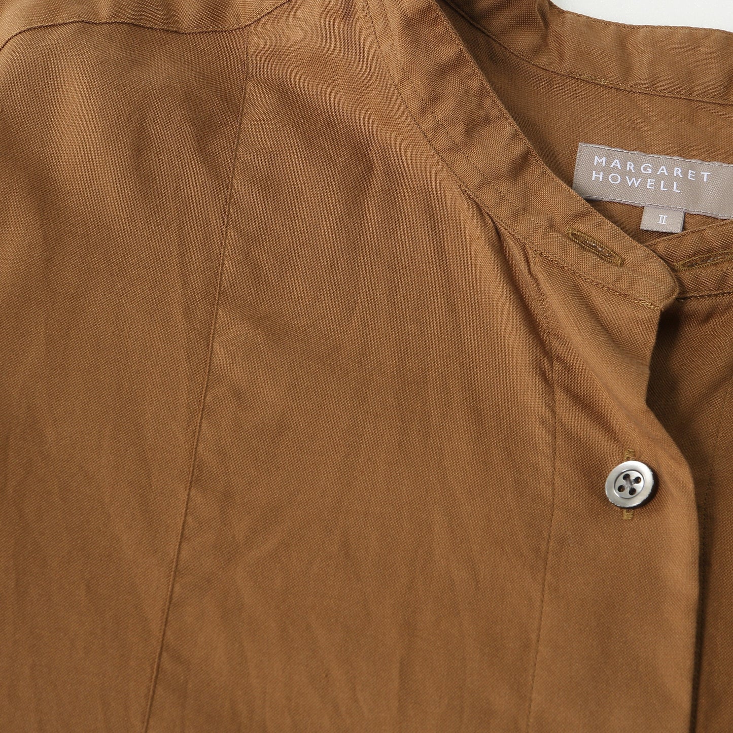 COTTON SILK OXFORD SHIRT