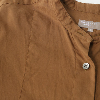 COTTON SILK OXFORD SHIRT