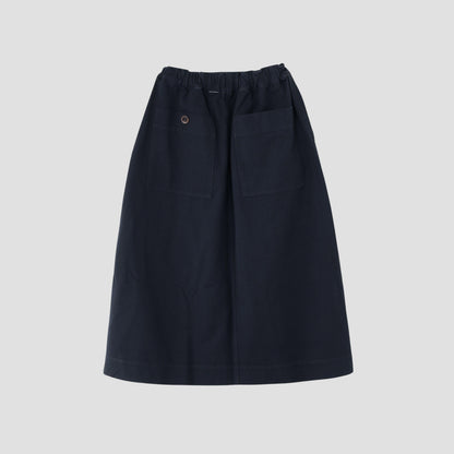 SOFT TWISTED YARN COTTON SKIRT