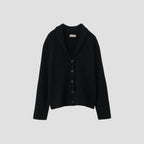 ENGLISH RIB CARDIGAN KNIT