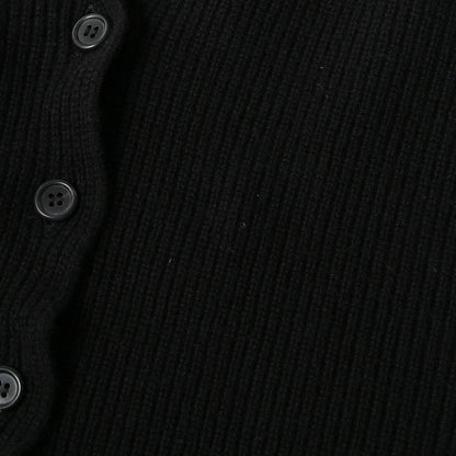 ENGLISH RIB CARDIGAN KNIT