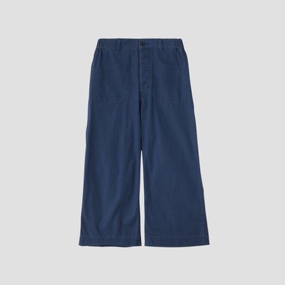 HEAVY DENIM CANVAS TROUSERS