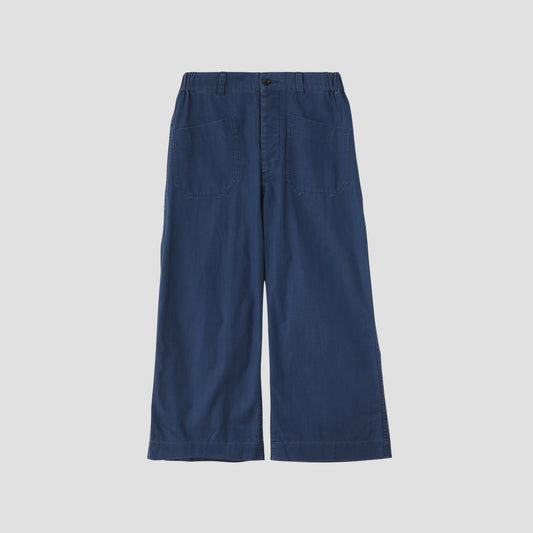 HEAVY DENIM CANVAS TROUSERS