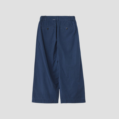 HEAVY DENIM CANVAS TROUSERS