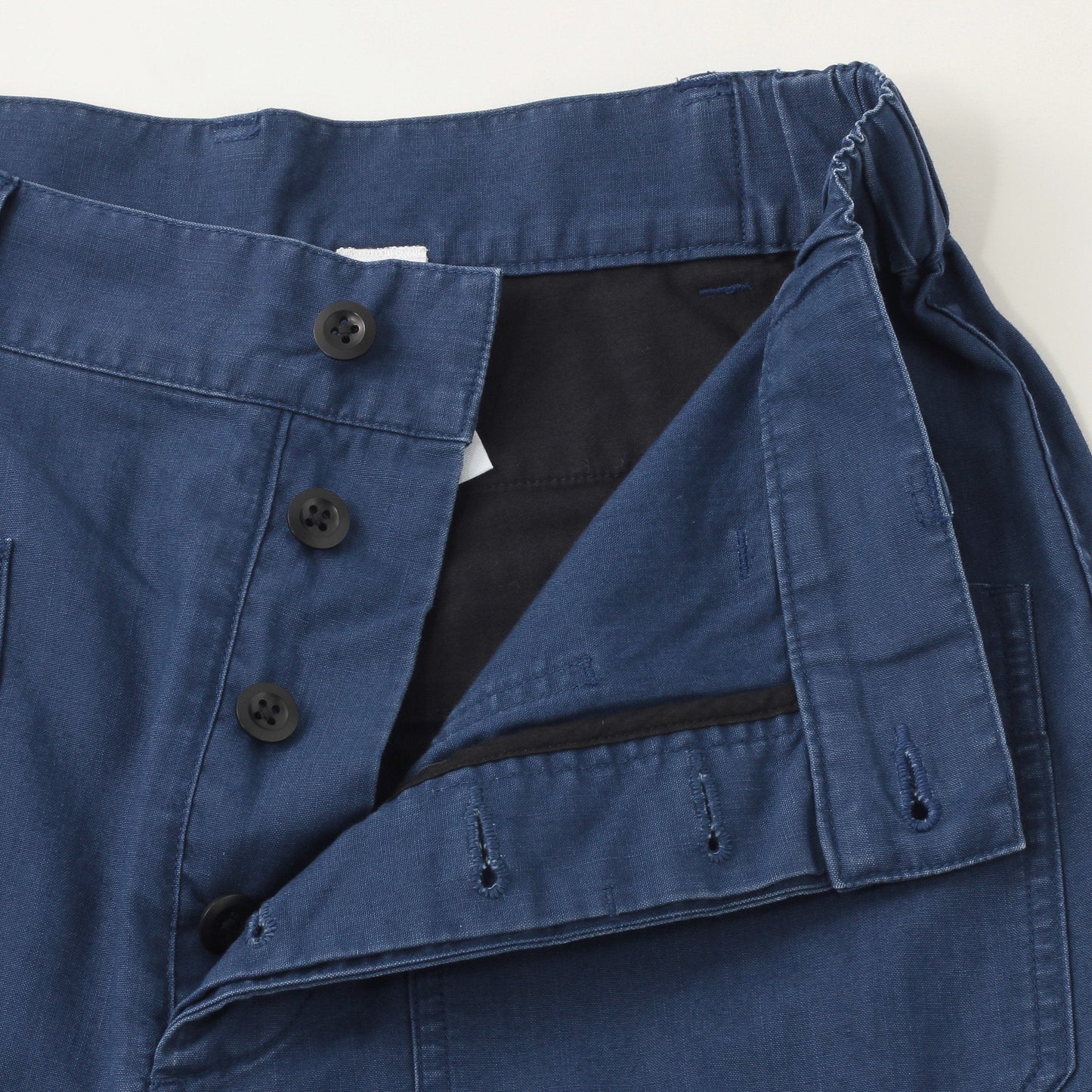 HEAVY DENIM CANVAS TROUSERS