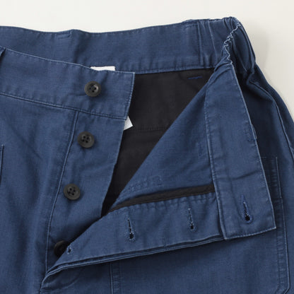HEAVY DENIM CANVAS TROUSERS