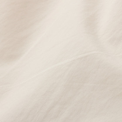 WASHED COTTON POPLIN TROUSERS