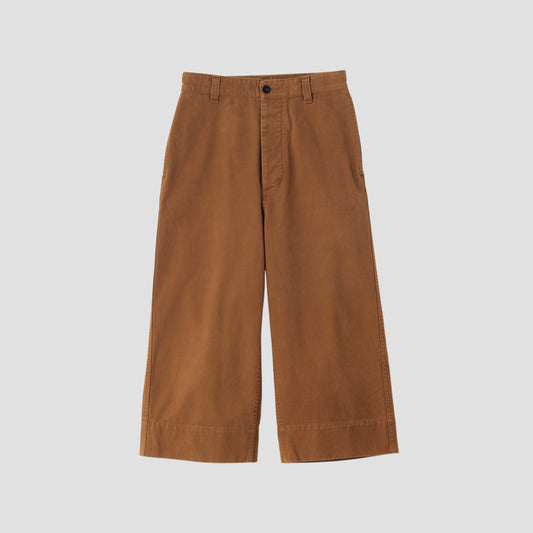 WASHED COTTON DRILL TROUSERS