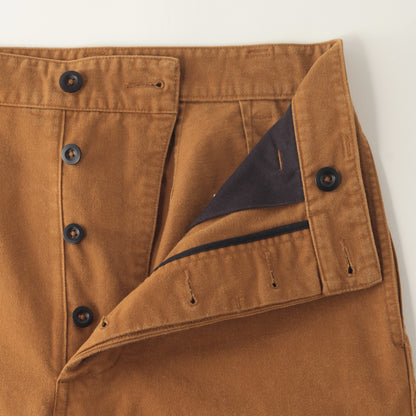 WASHED COTTON DRILL TROUSERS
