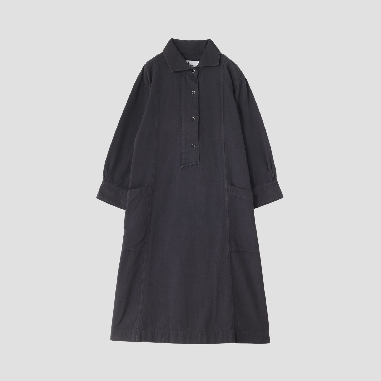 LIGHT COTTON TWILL DRESS