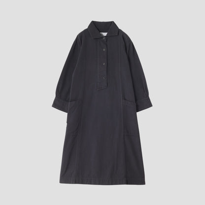 LIGHT COTTON TWILL DRESS