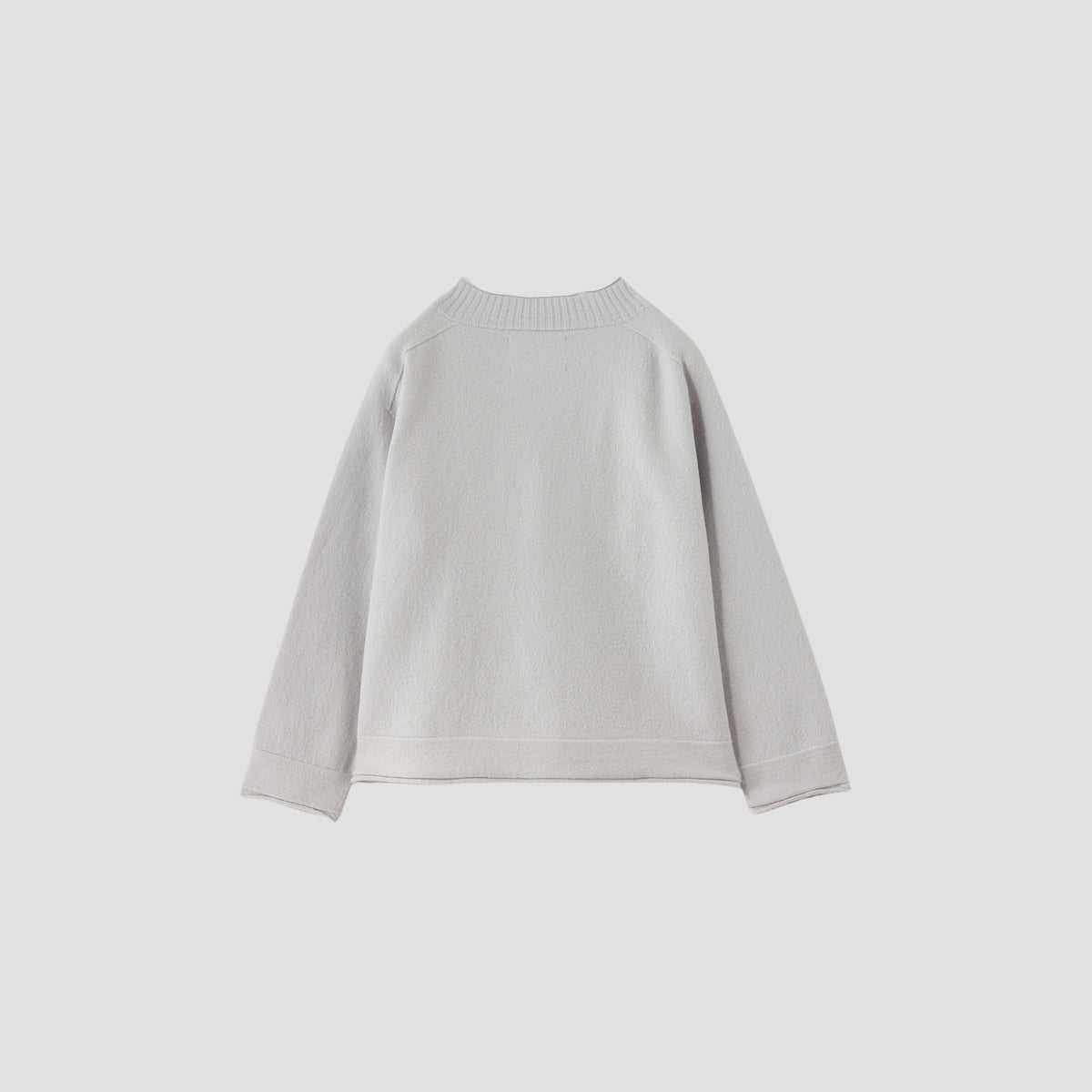 FELTED ROUGH WOOL KNIT