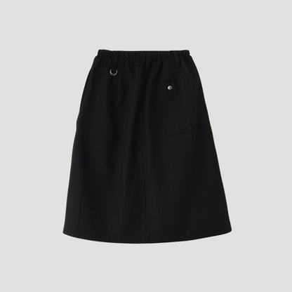 COTTON WOOL DRILL SKIRT