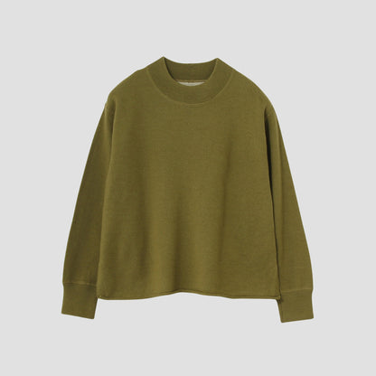 FELTED ROUGH WOOL KNIT