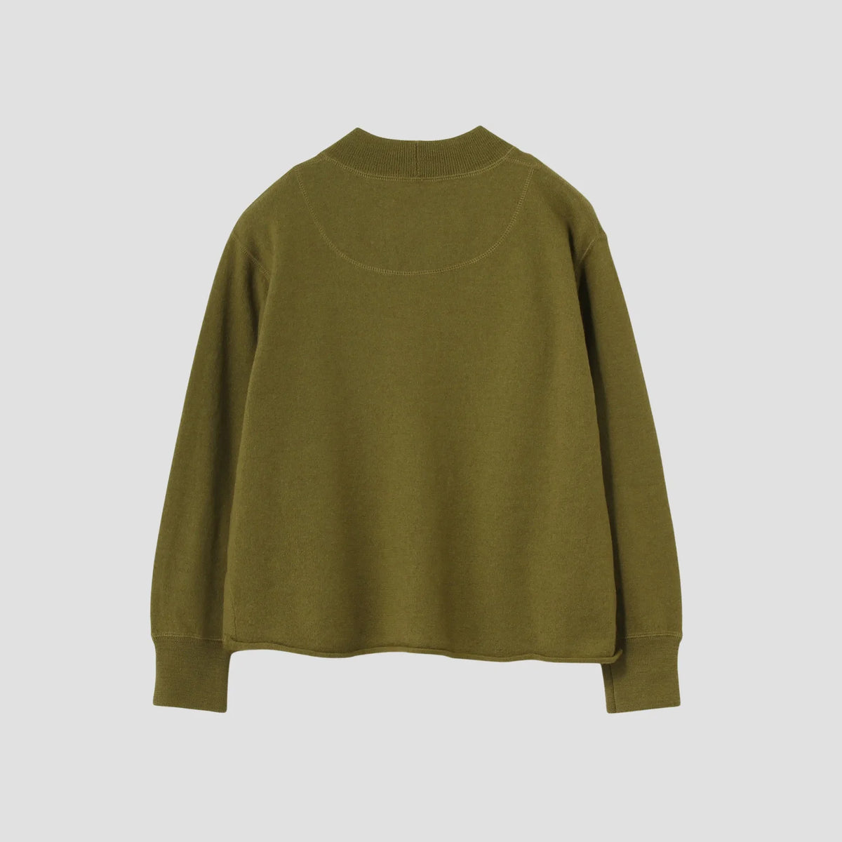FELTED ROUGH WOOL KNIT