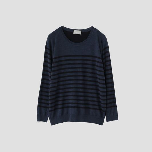 FULLY FASHIONED BRETON KNIT