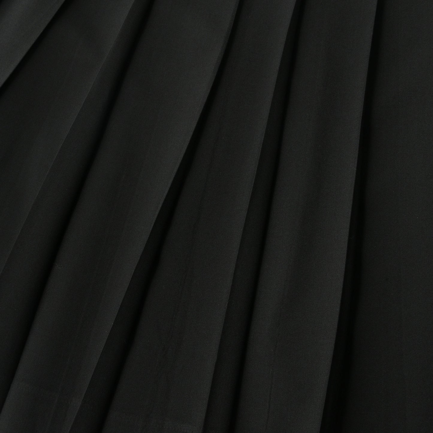 FINE WOOL POPLIN SKIRT