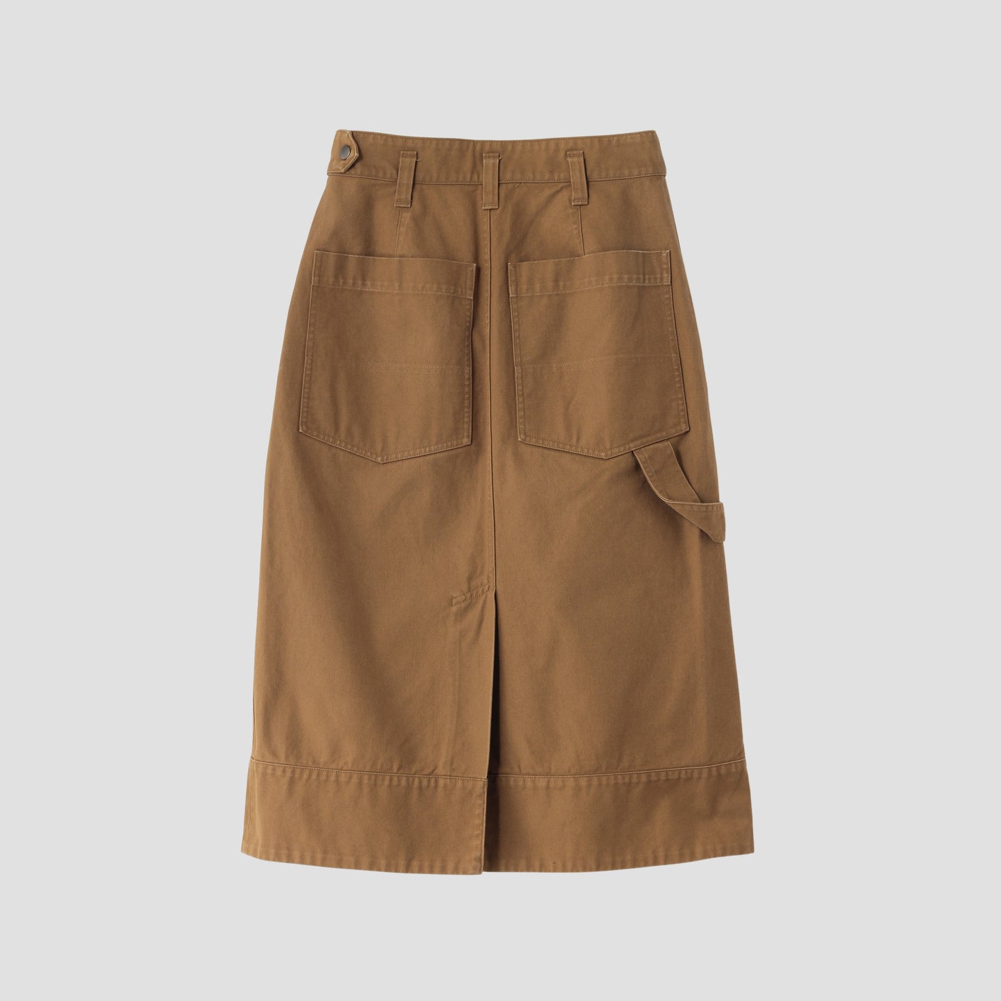 ORGANIC COTTON GABERDINE SKIRT