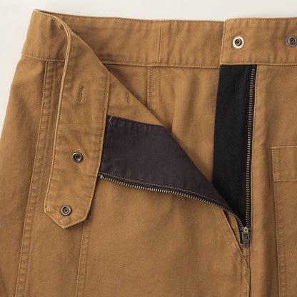 ORGANIC COTTON GABERDINE SKIRT