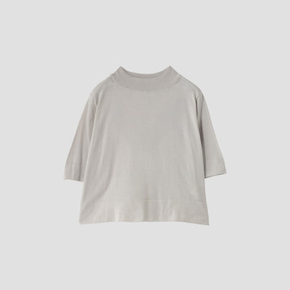 TWISTED COTTON SILK KNIT