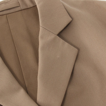 WOOL COTTON GABARDINE COAT
