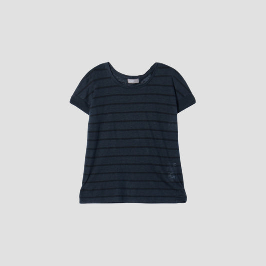 STRIPE LINEN JERSEY
