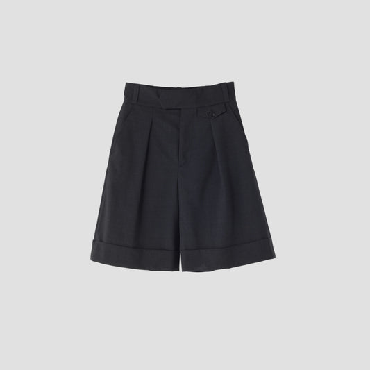 SUMMER WOOL POPLIN TROUSERS
