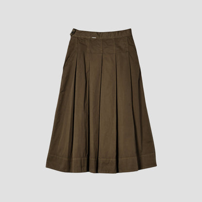SUPERFINE COTTON TWILL SKIRT