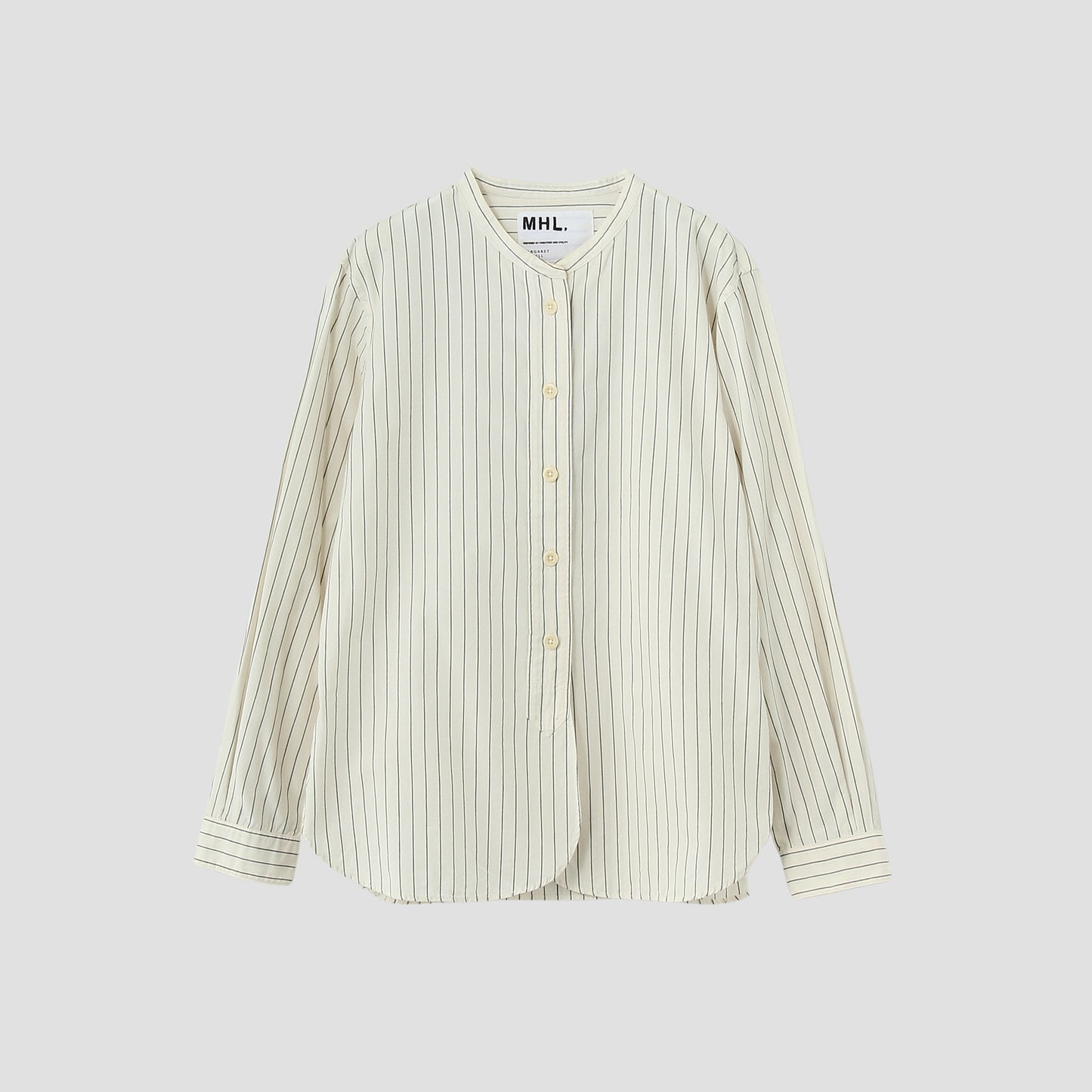 WIDE COTTON STRIPE SHIRT