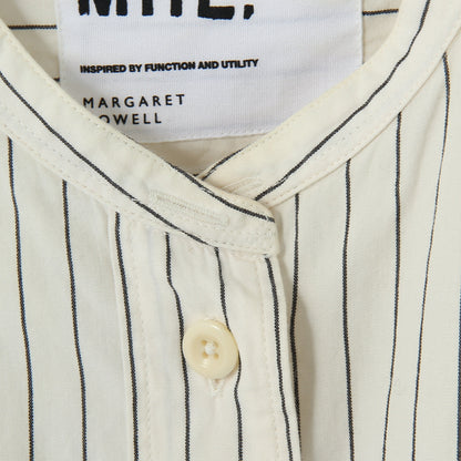WIDE COTTON STRIPE SHIRT