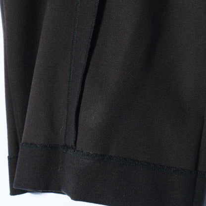 BRUSHED COTTON WOOL TROUSERS