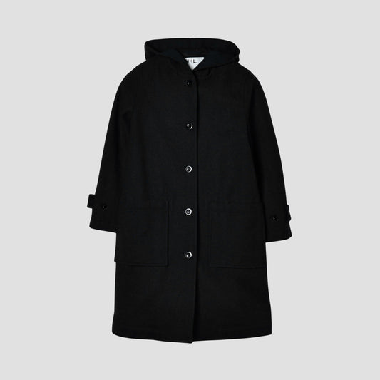 SOFT WOOL MELTON COAT