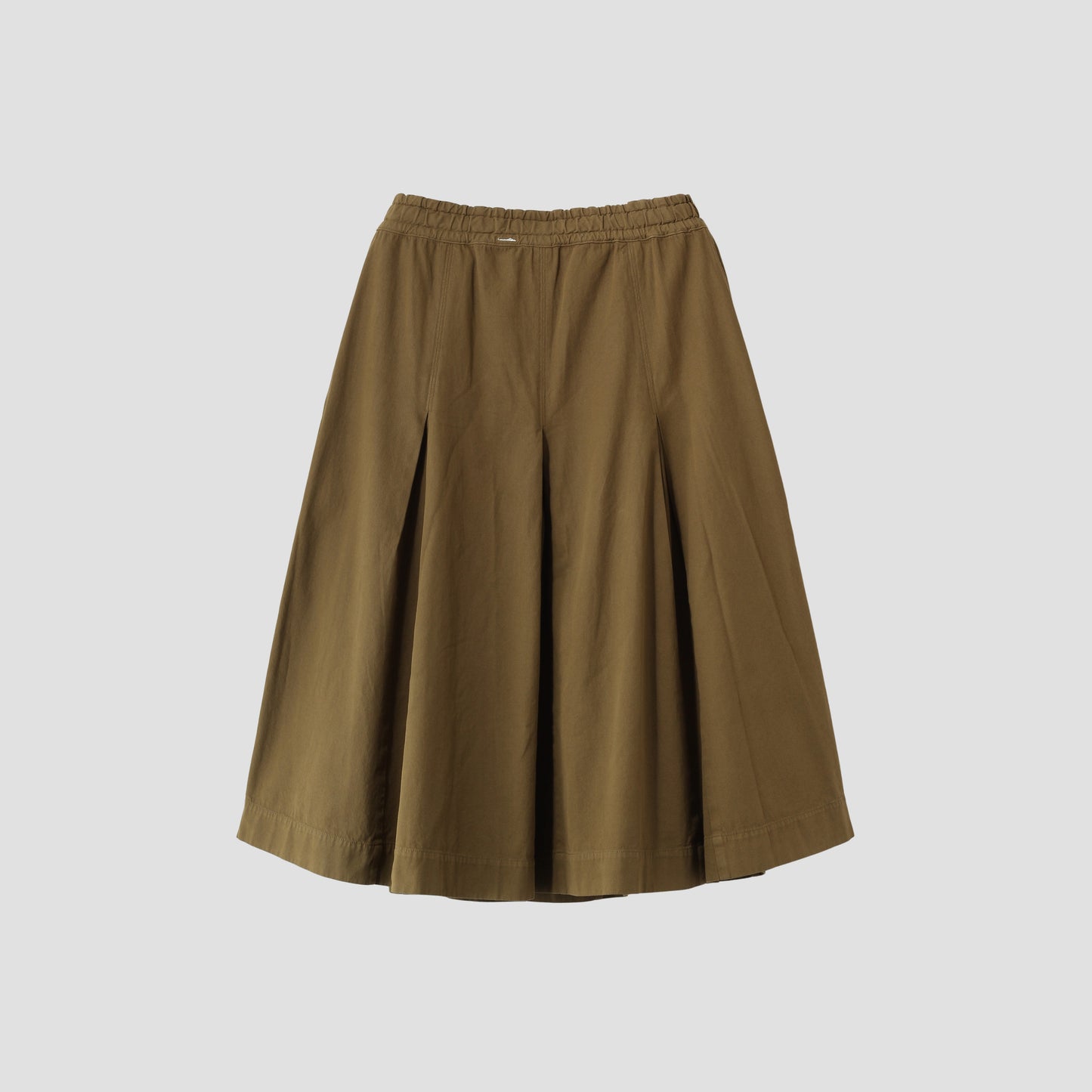 RAISED COTTON TWILL SKIRT