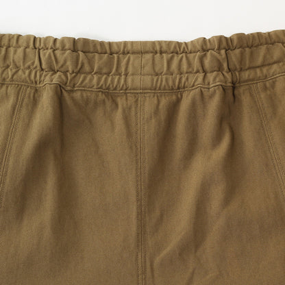 RAISED COTTON TWILL SKIRT