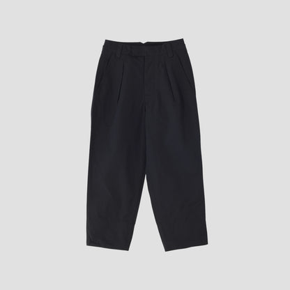 WA-SHI COTTON PLAINWEAVE TROUSERS