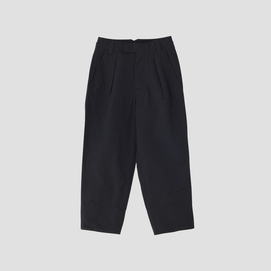 WA-SHI COTTON PLAINWEAVE TROUSERS